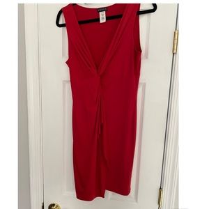 Venus Red Midi Dress
